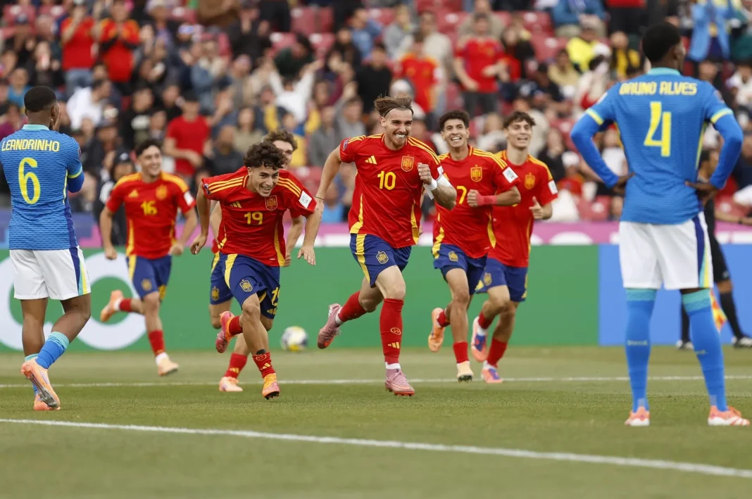España Sub-20 elimina a Brasil y avanza a octavos en un Mundial de infarto